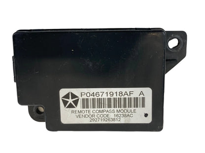 2008 CHRYSLER TOWN & COUNTRY REMOTE COMPASS CONTROL MODULE 04671918AF OEM