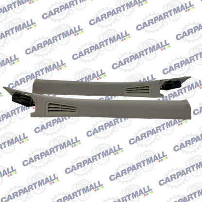 08-13 Infiniti G37 SEDAN Interior Front Windshield A Pillar Trim Panel Set Pair