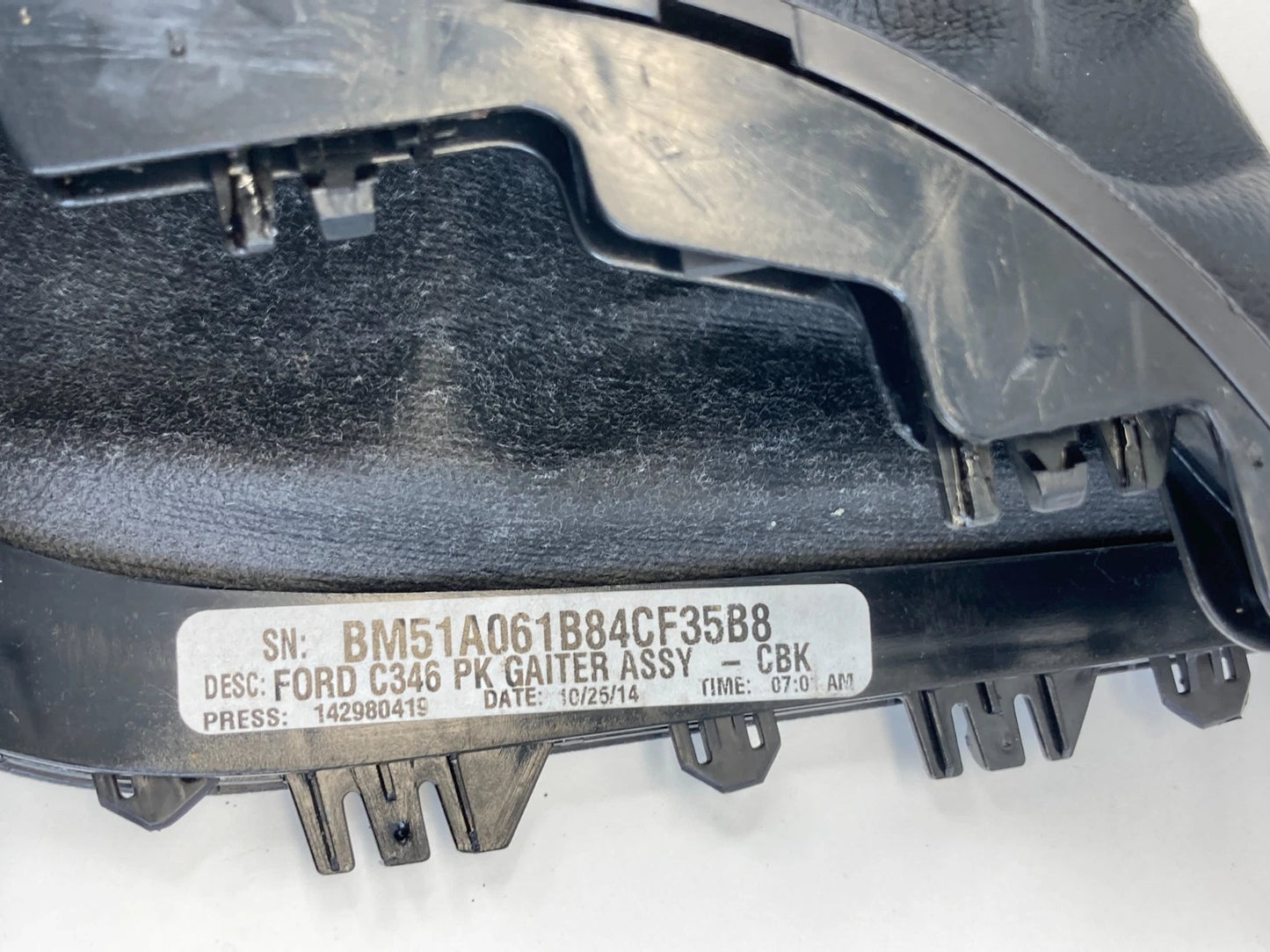 12 13 14 FORD FOCUS CENTER CONSOLE PARKING BRAKE HANDLE BOOT BM51-A061B84CF OEM
