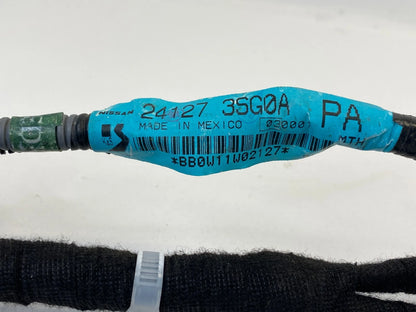 2013-2019 NISSAN SENTRA REAR LEFT SIDE DOOR WIRING HARNESS WIRE 24127-3SG0A OEM