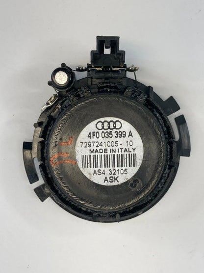 05-11 AUDI A6 QUATTRO REAR LEFT SIDE SOUND AUDIO TWEETER SPEAKER 4F0-035-399A