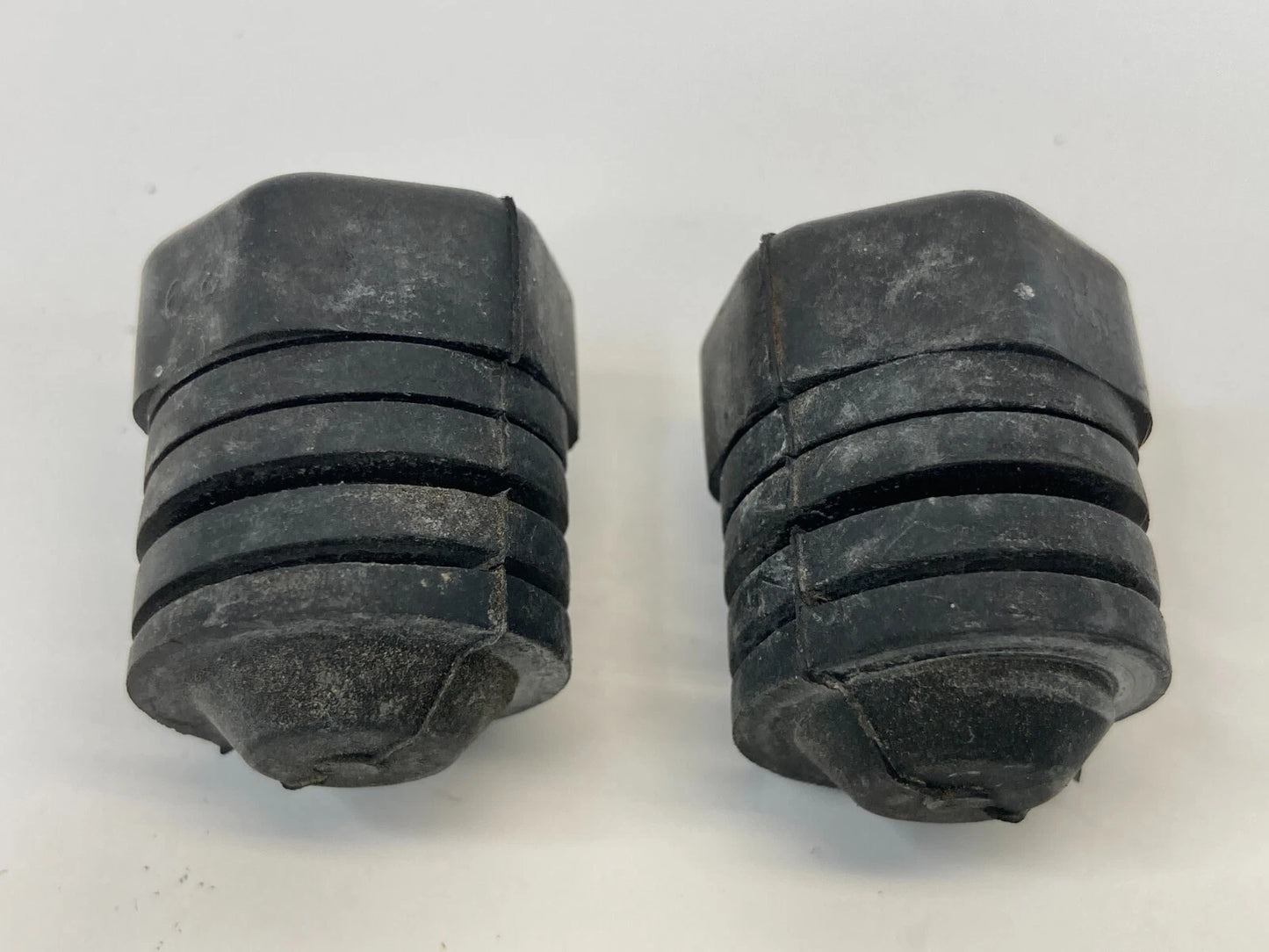 1996-2006 MAZDA MPV 99-05 MIATA FRONT HOOD BUMPER RUBBER ADJUSTMENT PAIR SET OEM