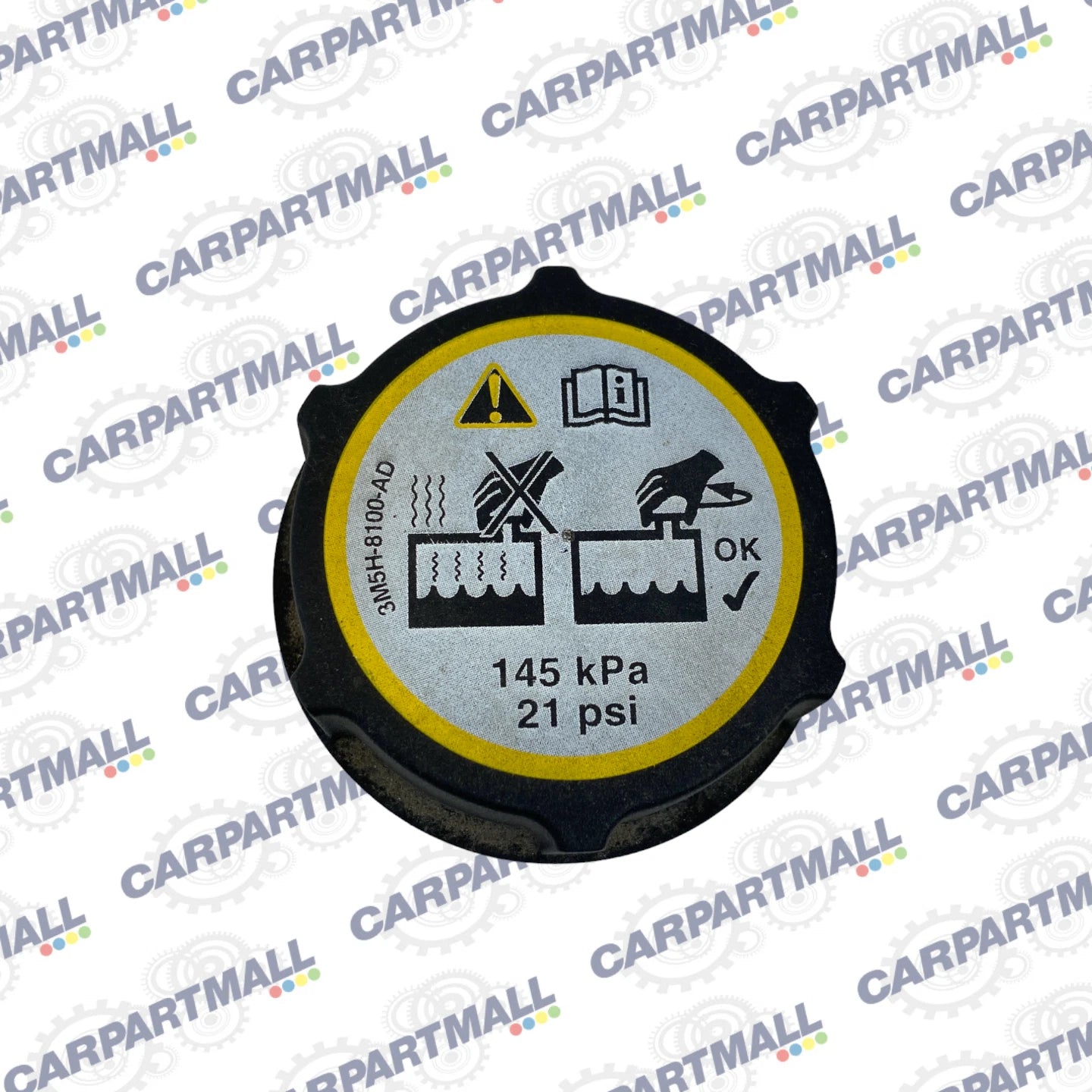2008-2015 VOLVO XC70 3.2 RADIATOR COOLANT RESERVOIR TANK CAP LID