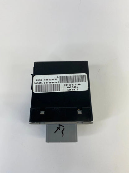 2009-2014 VOLKSWAGEN ROUTAN FRONT LEFT SIDE SEAT HEAT CONTROL MODULE P04602753AB