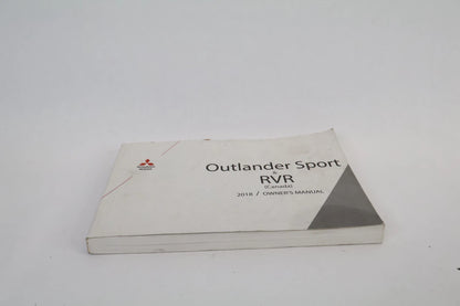 2018 MITSUBISHI OUTLANDER SPORT & RVR OWNERS MANUAL WARRANTY HANDBOOK GUIDE OEM