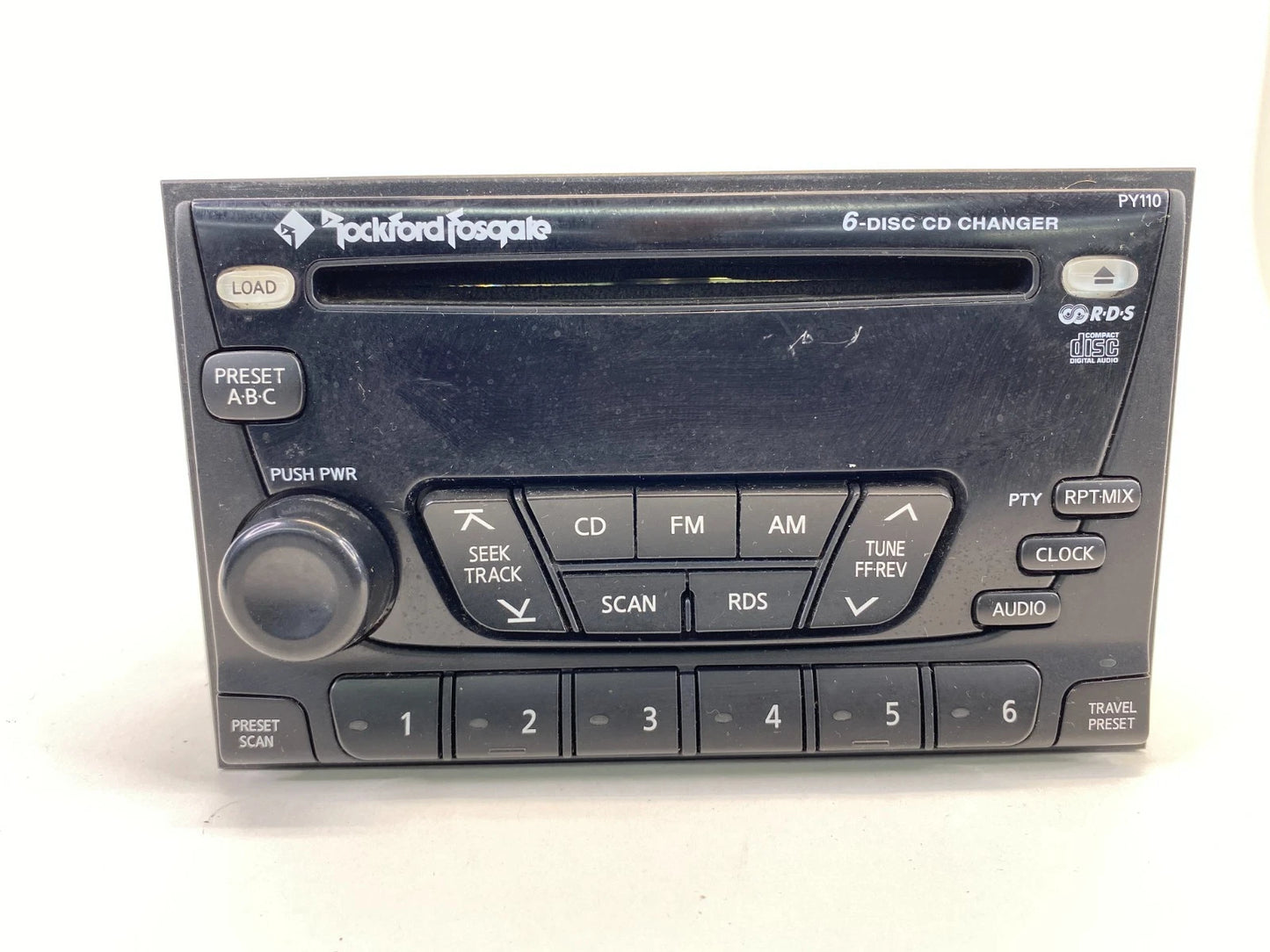 03 04 Nissan Xterra SE Radio Stereo 6 Disc CD Player Receiver 28185-7Z900 OEM