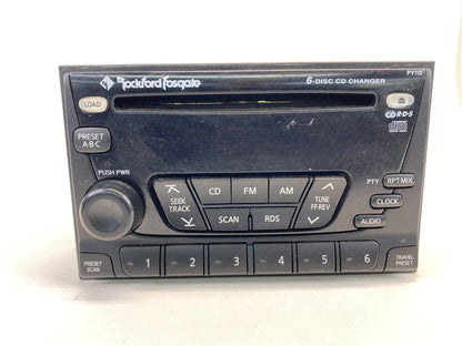 03 04 Nissan Xterra SE Radio Stereo 6 Disc CD Player Receiver 28185-7Z900 OEM