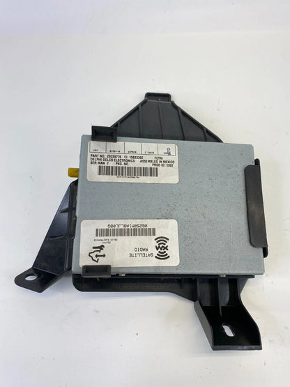 03-11 SAAB 9-3 93 SATELLITE RADIO COMPUTER CONTROL MODULE W/ BRACKET 28039776
