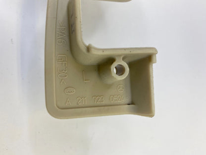 03-06 MERCEDES-BENZ E500 REAR LEFT SIDE DOOR LOCK EDGE COVER TRIM A2117230524