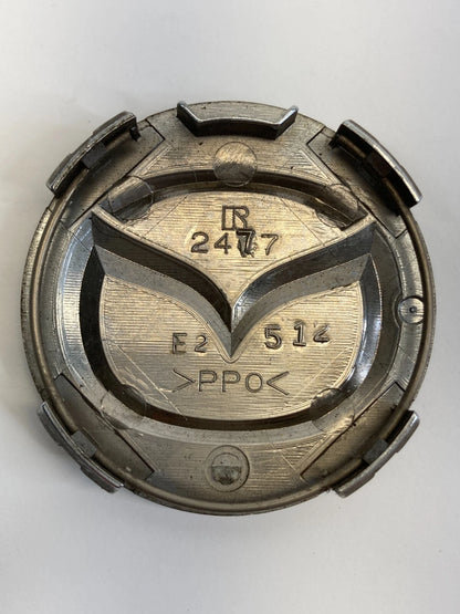 MAZDA WHEEL RIM CENTER CAP HUB CAP HUBCAP CHROME 2477 OEM