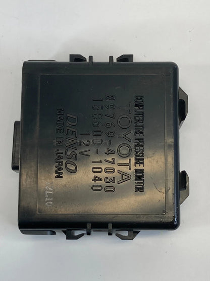 09-15 TOYOTA PRIUS TIRE PRESSURE MONITORING SYSTEM CONTROL MODULE 89769-47030
