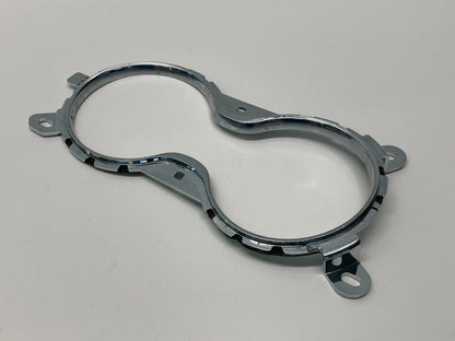 2011- 2014 DODGE AVENGER FRONT CENTER CONSOLE DUAL CUP HOLDER TRIM CHROME