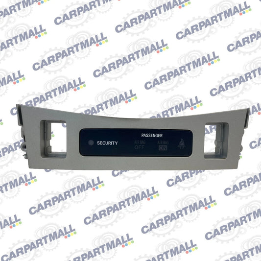 2009-2013 TOYOTA COROLLA DASH PASSENGER SWITCH INDICATOR LIGHT LAMP W/ BEZEL OEM