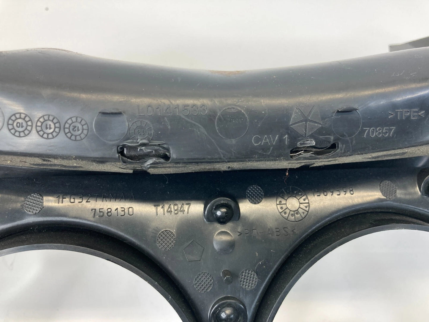 2009-2014 VOLKSWAGEN ROUTAN SPEEDOMETER CLUSTER DASH BEZEL TRIM PANEL 1FG32TRMAA