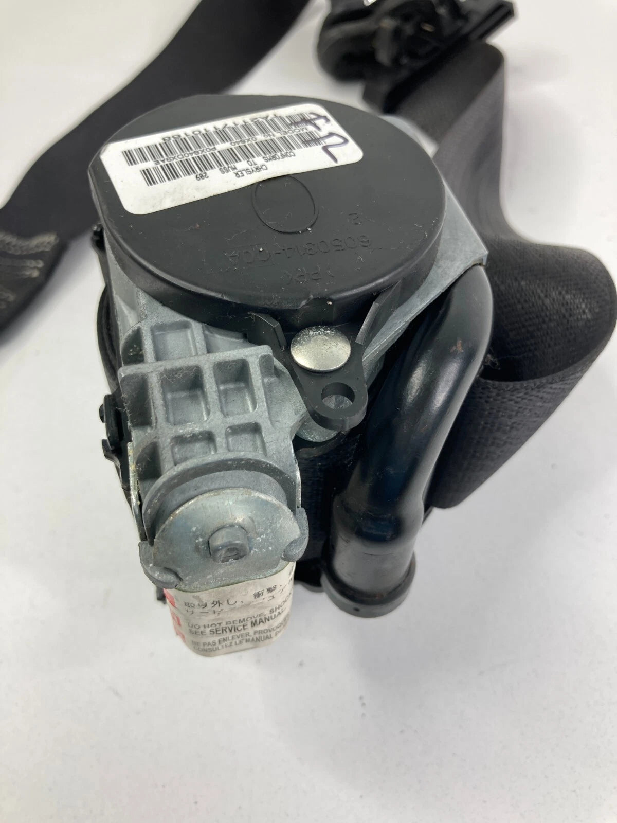 2011 2012 CHRYSLER AVENGER SEDAN FRONT RIGHT SIDE SEAT BELT RETRACTOR 605416200H