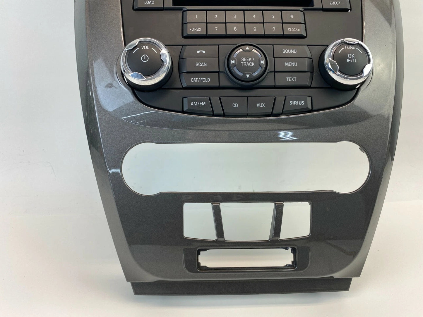 10-12 FORD FUSION CENTER DASH CD RADIO CONTROL A/C PANEL TRIM BEZEL 9E5T18A802AE