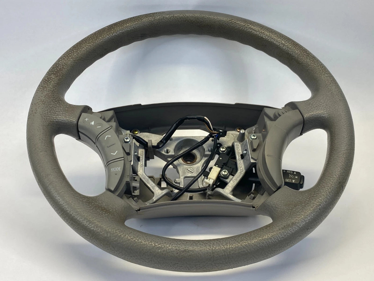 2004-2010 TOYOTA SIENNA STEERING WHEEL W/ MULTIFUNCTION CONTROLS GRAY OEM