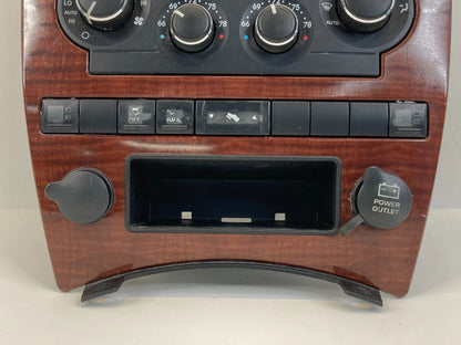 2005-2007 JEEP GRAND CHEROKEE A/C HEATER CLIMATE CONTROL PANEL BEZEL 56050093AC