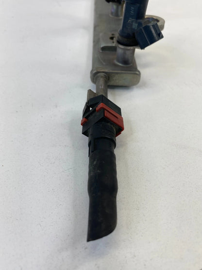 09 MITSUBISHI GALANT 2.4L ENGINE FUEL INJECTION RAIL W/ INJECTORS COIL PACK SET