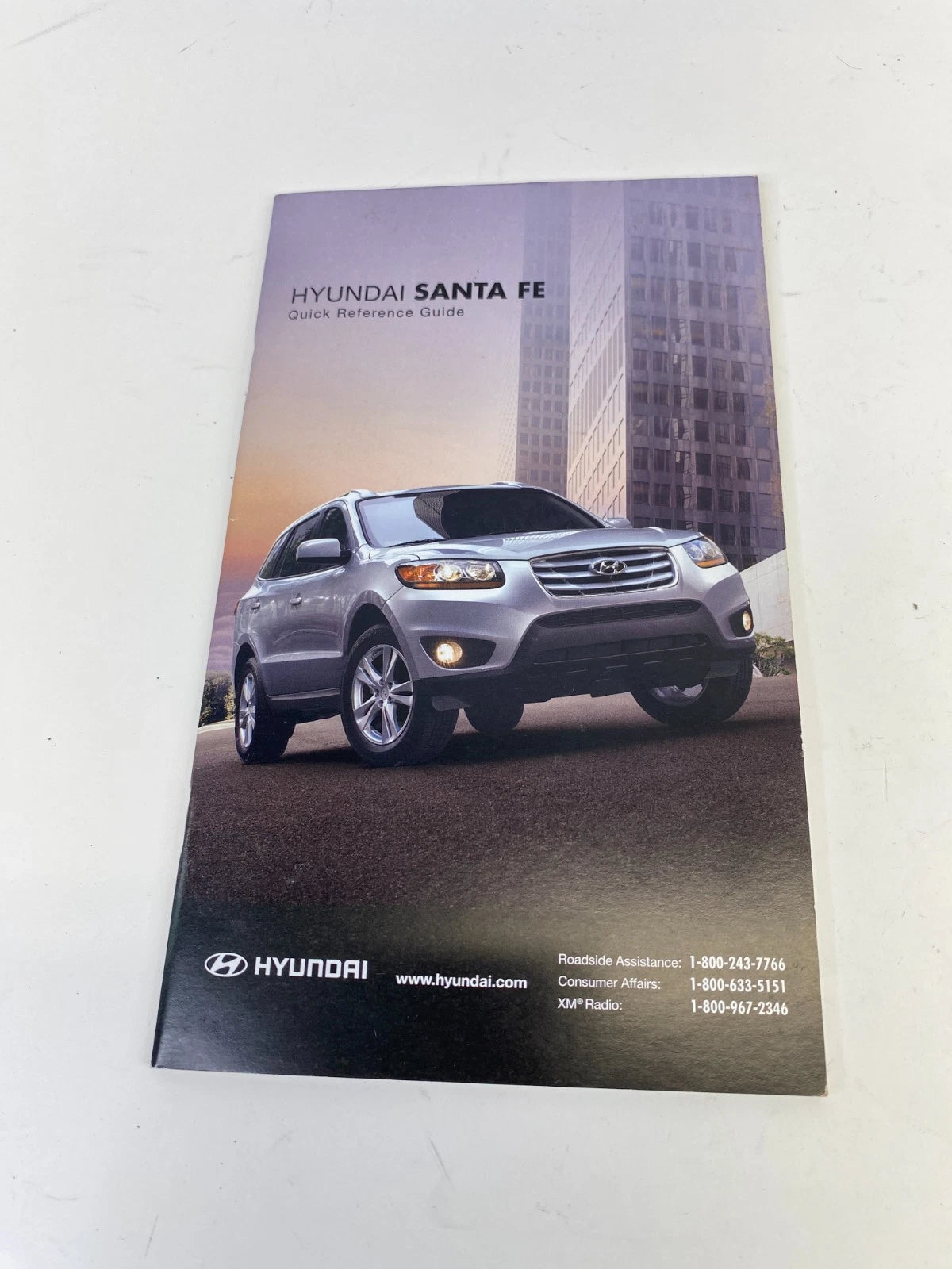 2012 Hyundai Santa Fe Owner's Guide Manual Book Information Set W/ Case