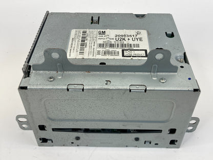 2011 11 Buick Regal AM/FM Radio CD Disc Player Receiver 20983517 OEM