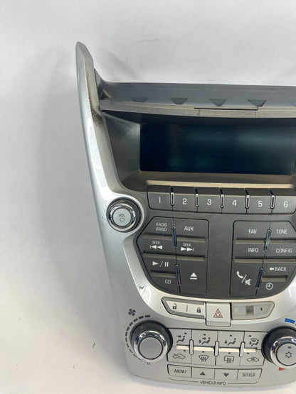 2010 2011 CHEVY EQUINOX FRONT DASH A/C CLIMATE CONTROL SWITCH W/RADIO SCREEN