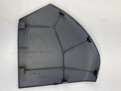 01 02 03 04 05 TOYOTA RAV4 DASH LEFT SIDE END CAP TRIM COVER 55317-42020 OEM