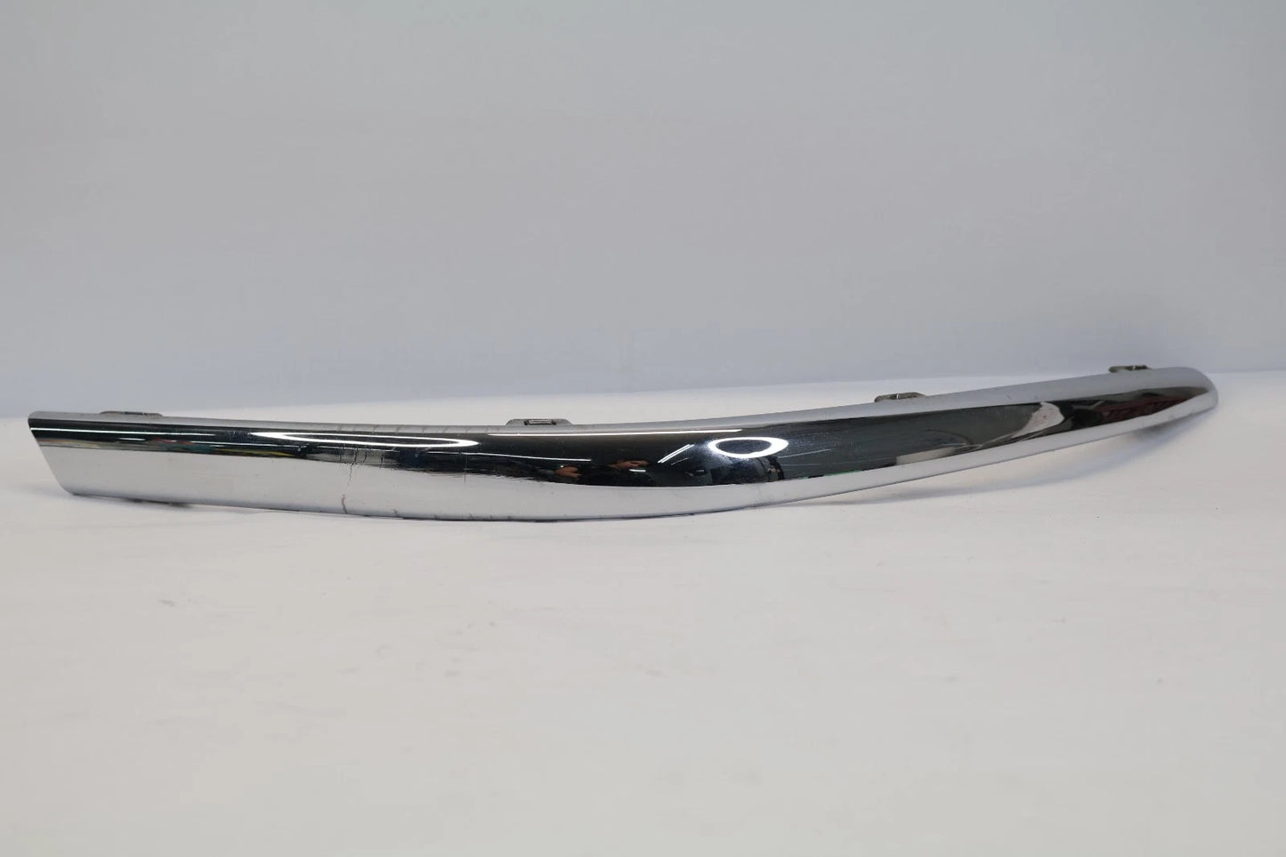 00-04 JAGUAR S-TYPE REAR LEFT BUMPER CHROME MOLDING TRIM STRIP OEM XR8317C773AA