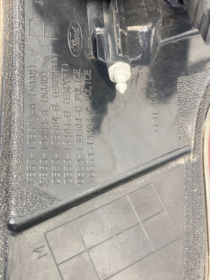 2011-2015 FORD EXPLORER 2013-2015 INTERCEPTOR UTILITY RIGHT TAIL LIGHT TAILLIGHT