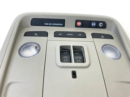 2013-2018 CADILLAC ATS OVERHEAD CONSOLE DOME MAP LIGHT SUNROOF SWITCH 22972741