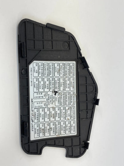 2009 2010 HYUNDAI SONATA FRONT DASH FUSE BOX PANEL COVER CAP 84768-3K500 OEM