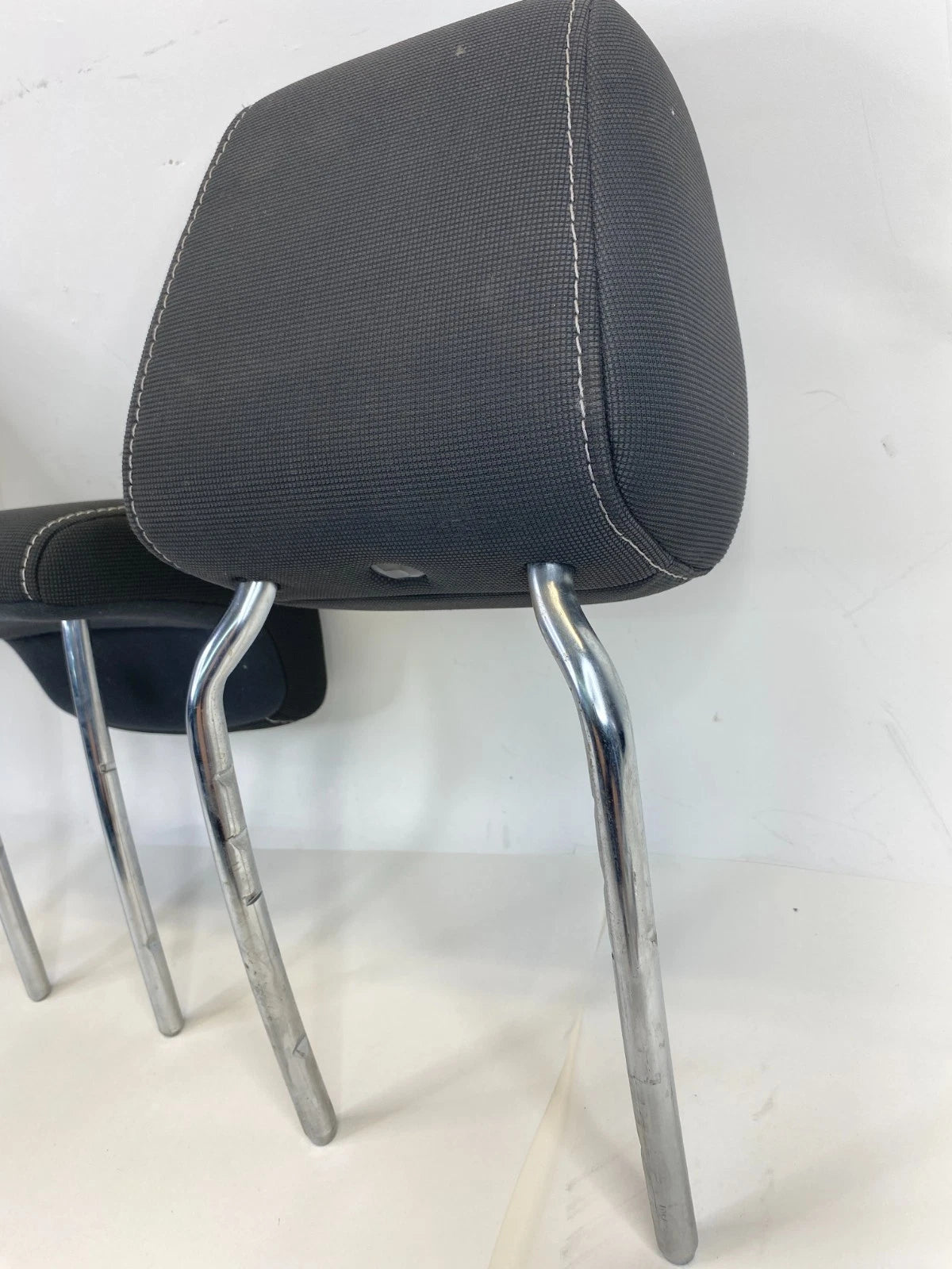 12-14 FORD FOCUS SEDAN REAR SEAT HEADREST SET LEFT RIGHT MIDDLE 3PC BLACK OEM