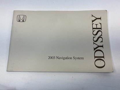 2003 03 Honda Odyssey Owners Manual Consumer Info Warranty Book w/ Case OEM