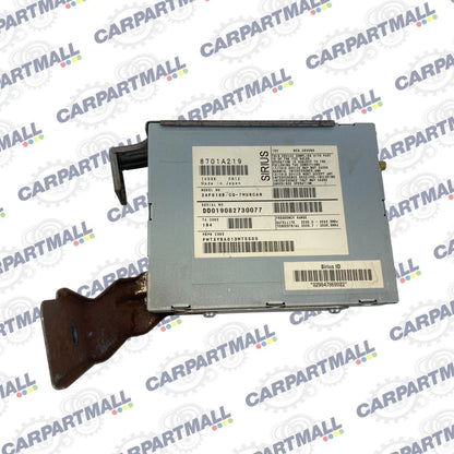 2008-2013 MITSUBISHI OUTLANDER SATELLITE RADIO SIRIUS CONTROL UNIT OEM 8701A219