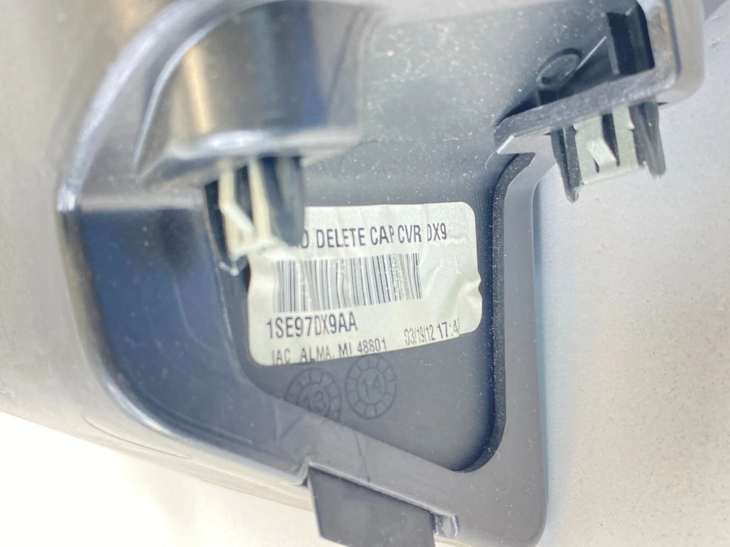 2012-2015 RAM CARGO VAN UPPER GLOVE BOX STORAGE COMPARTMENT 1SE97DX9AA OEM
