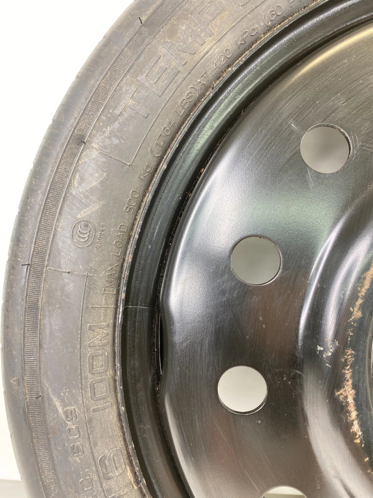 00-13 CHEVY IMPALA 12-15 CAPTIVA SPORT EMERGENCY SPARE TIRE COMPACT T135/70 R16