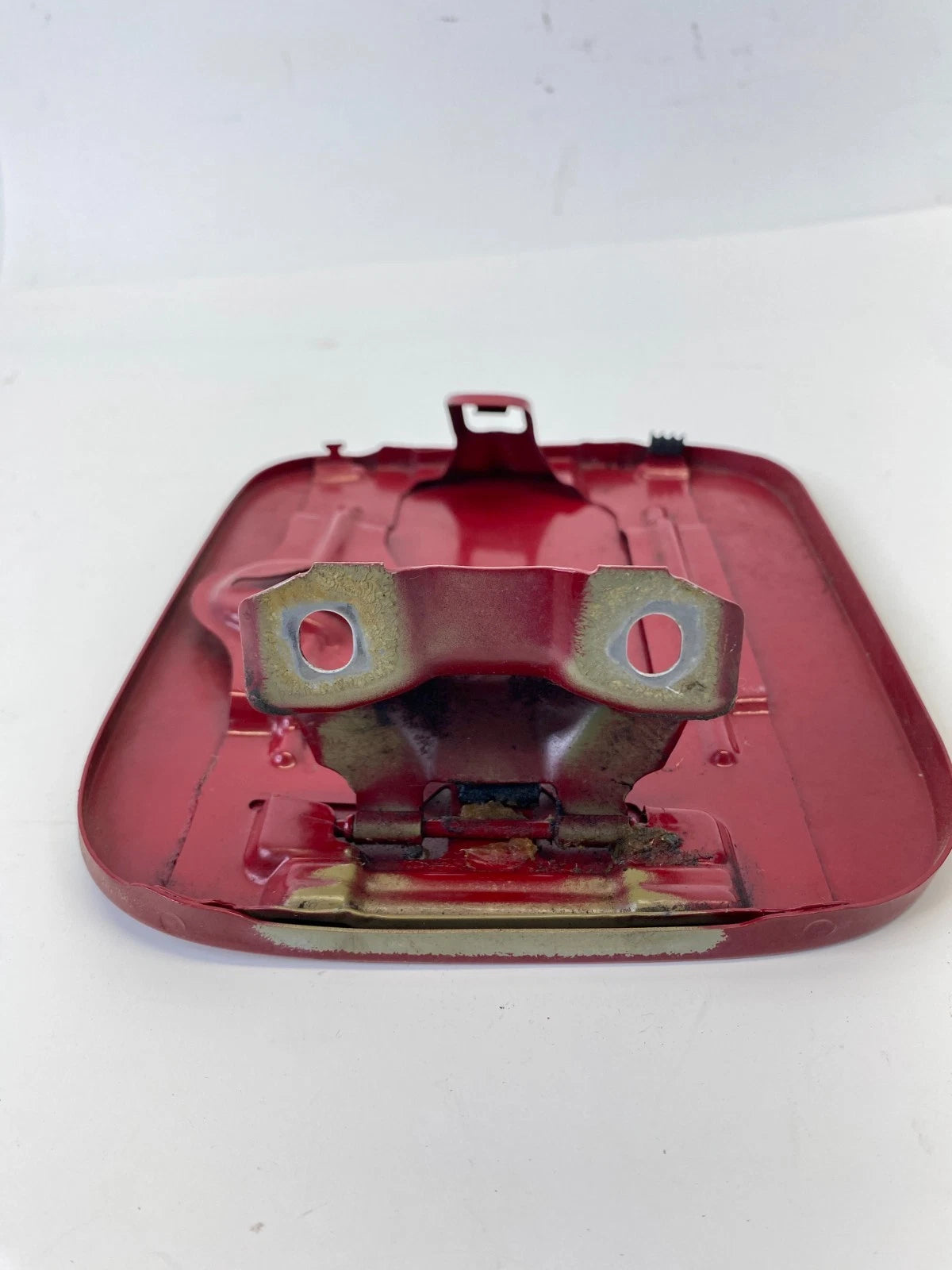 2003-2007 HONDA ACCORD COUPE FUEL FILLER DOOR GAS TANK LID FLAP RED OEM