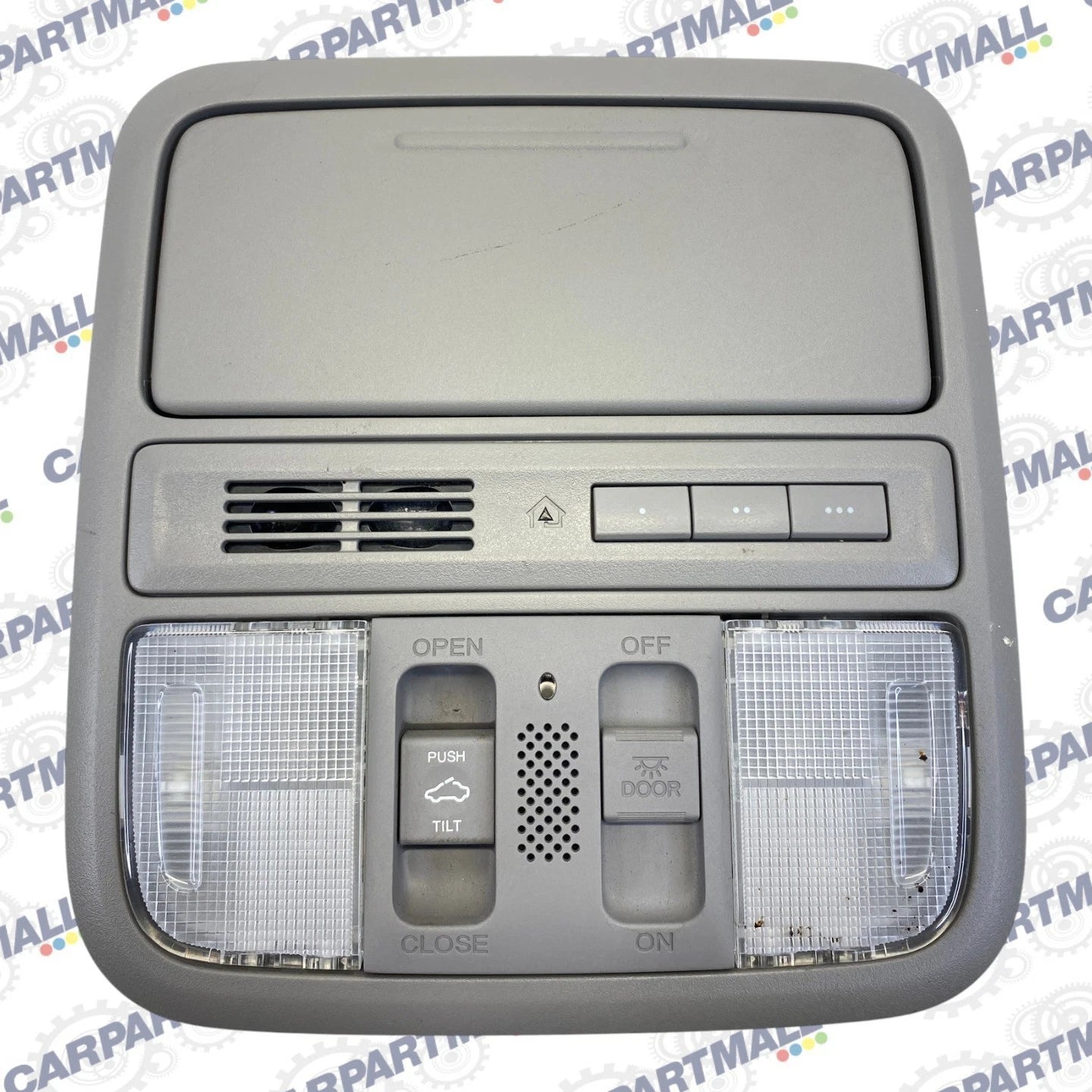 2011-2017 HONDA ODYSSEY OVERHEAD CONSOLE DOME LIGHT W/ HOMELINK & SUNROOF SWITCH