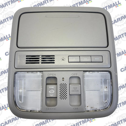 2011-2017 HONDA ODYSSEY OVERHEAD CONSOLE DOME LIGHT W/ HOMELINK & SUNROOF SWITCH