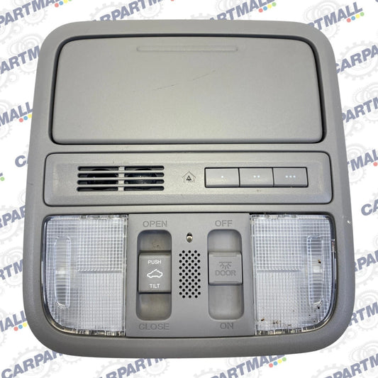 2011-2017 HONDA ODYSSEY OVERHEAD CONSOLE DOME LIGHT W/ HOMELINK & SUNROOF SWITCH