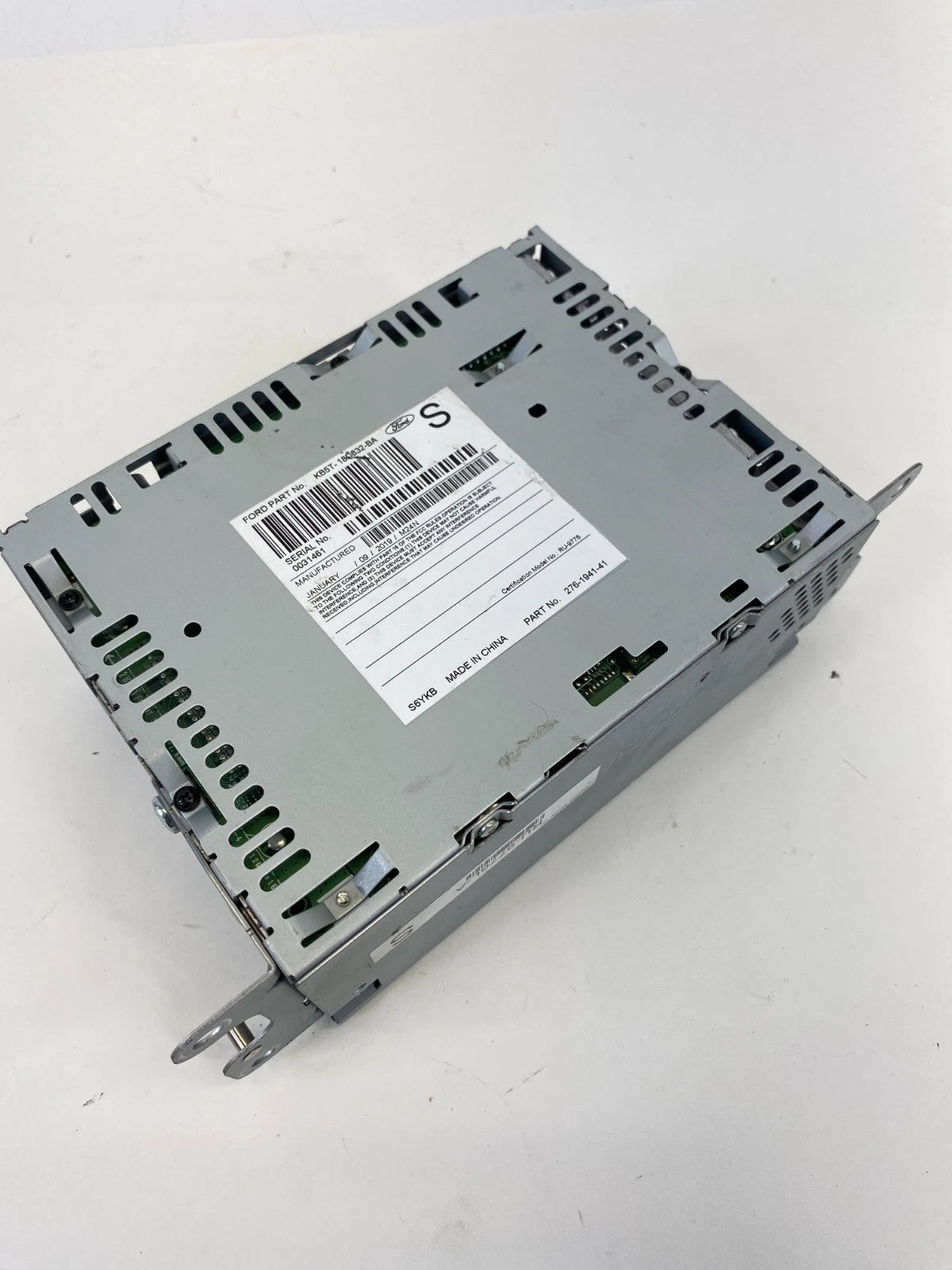 2018 2019 FORD EXPLORER INTERCEPTOR UTILITY AM/FM RADIO RECEIVER KB5T-18D832-BA