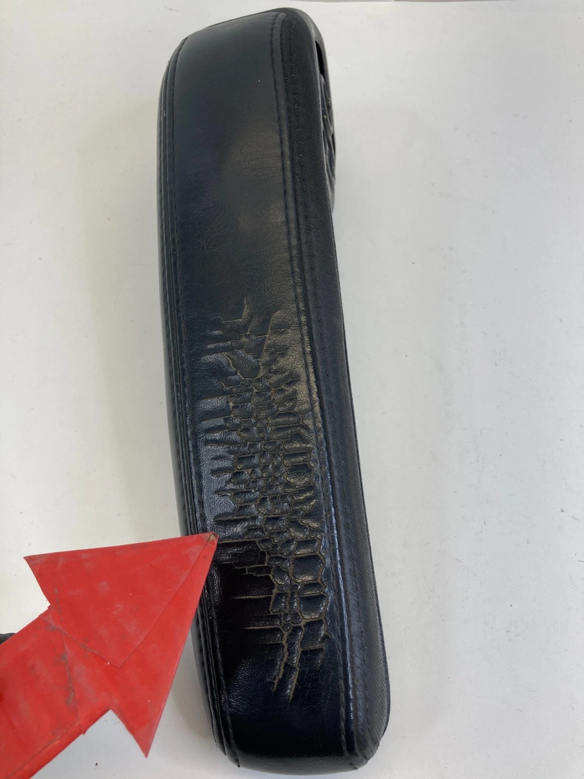 2011-2020 DODGE GRAND CARAVAN FRONT SEAT ARMREST PAIR BLACK LEATHER OEM FACTORY