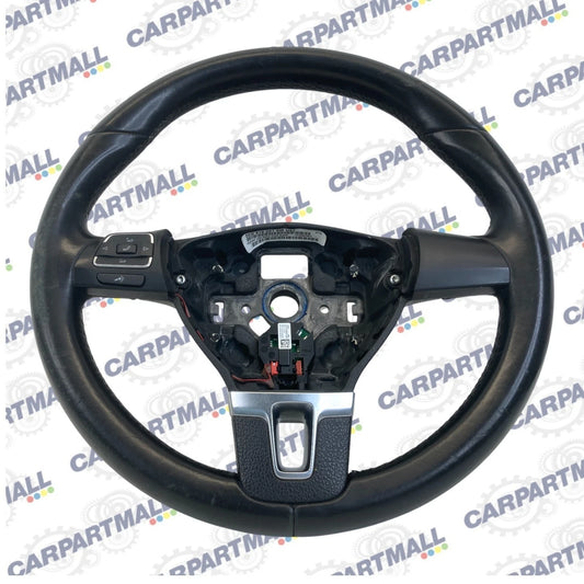2012-2014 VOLKSWAGEN JETTA LEFT SIDE DRIVER STEERING WHEEL 5C0-419-091-AM-USZ
