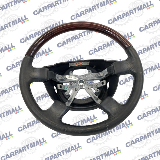 2003 2004 LINCOLN NAVIGATOR 2003-2005 AVIATOR STEERING WHEEL WOOD 3032-8471E OEM