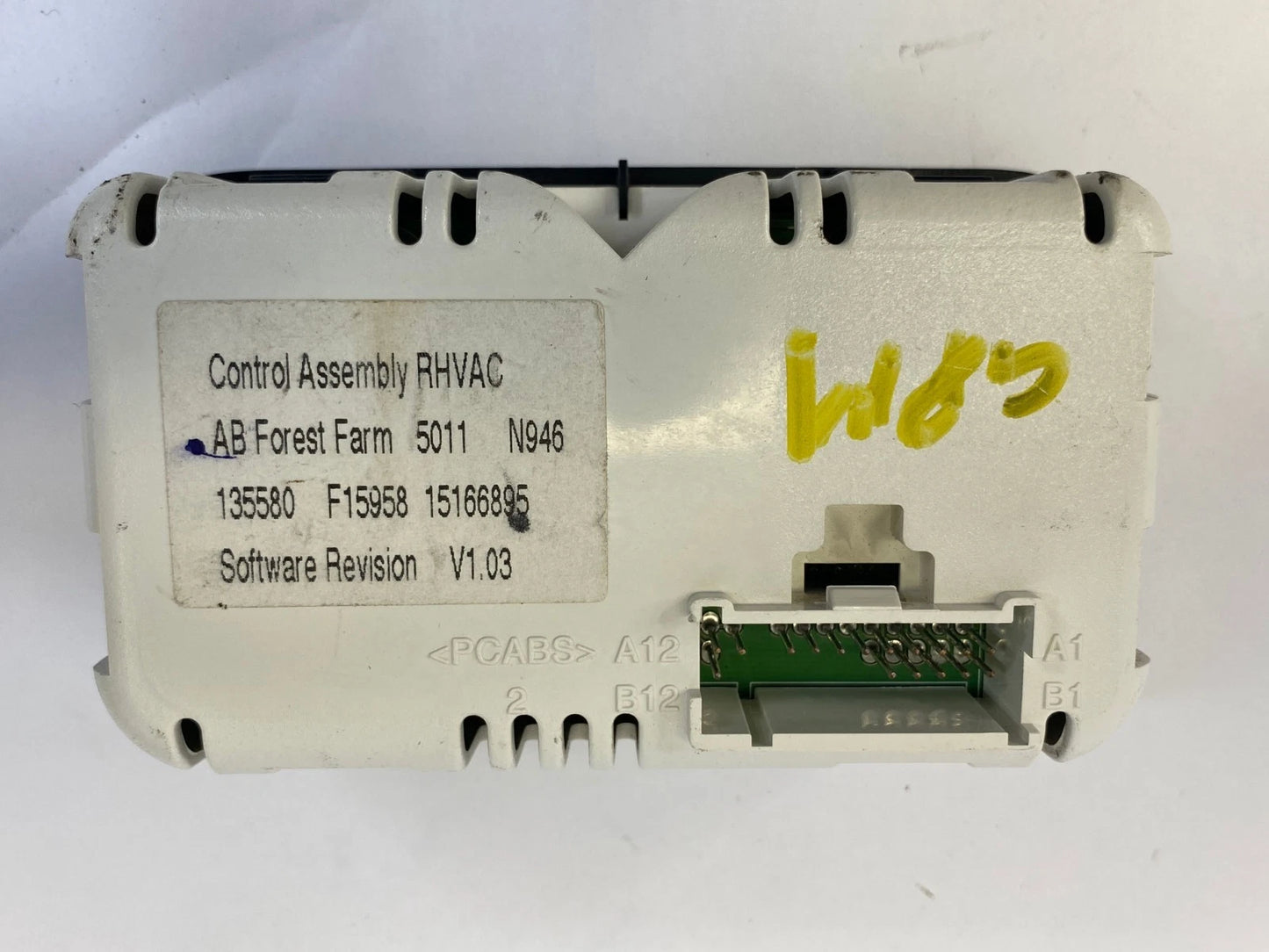 2002-2006 CHEVROLET TRAILBLAZER CLIMATE CONTROL MODULE REAR OEM FACTORY 15166895