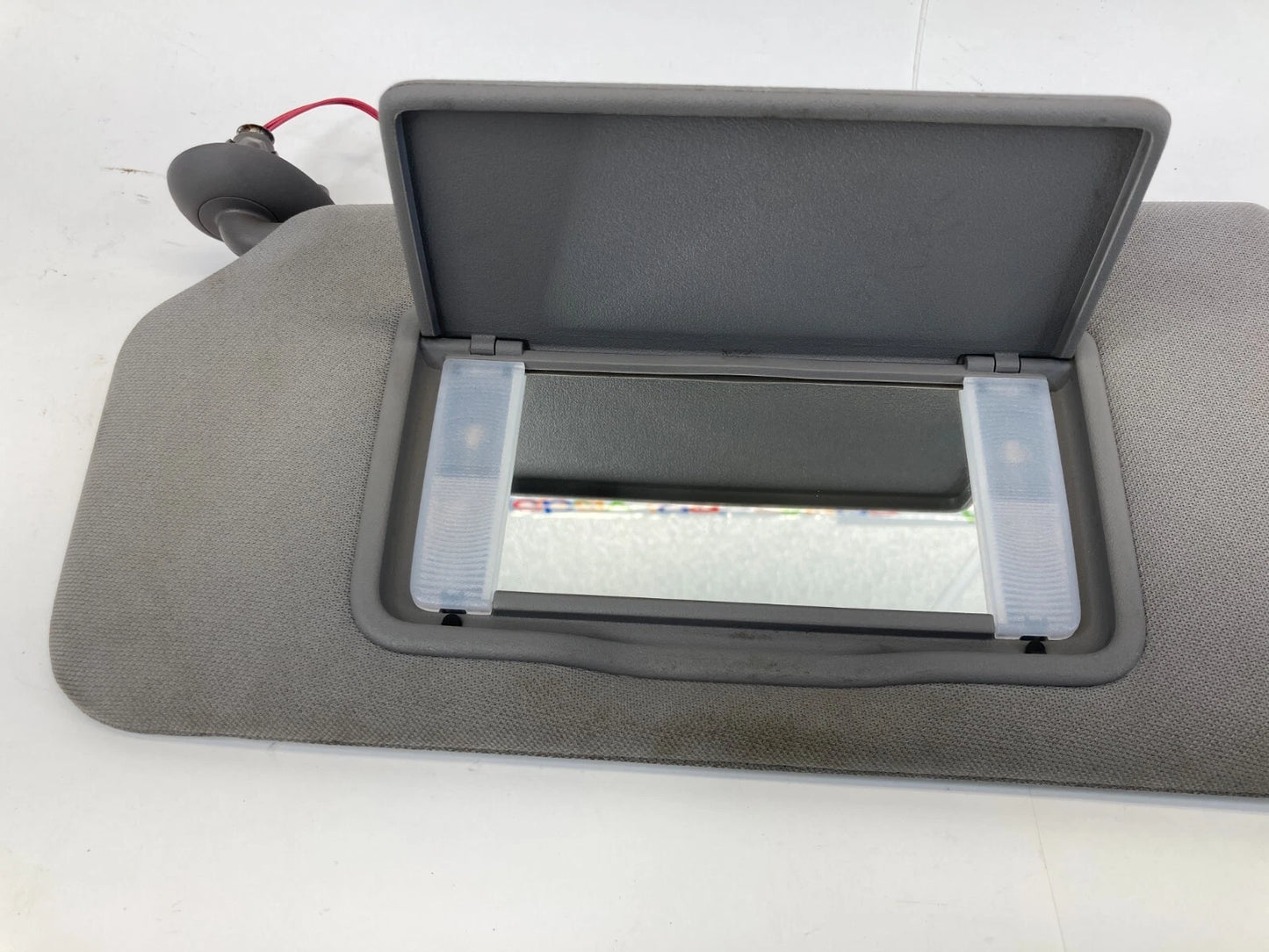 2008-2012 HONDA ACCORD SEDAN GREY SUN VISOR SET LEFT RIGHT W/ MIRROR LIGHT OEM
