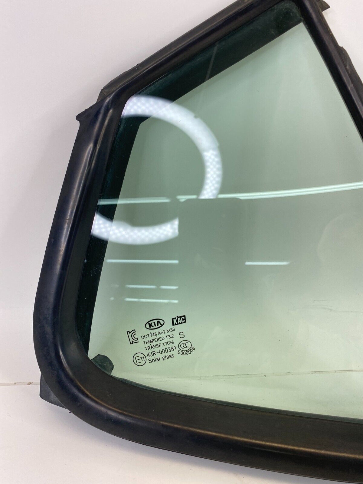 2011-2016 Kia Optima Rear Right Back Side Door Vent Window Quarter Glass OEM