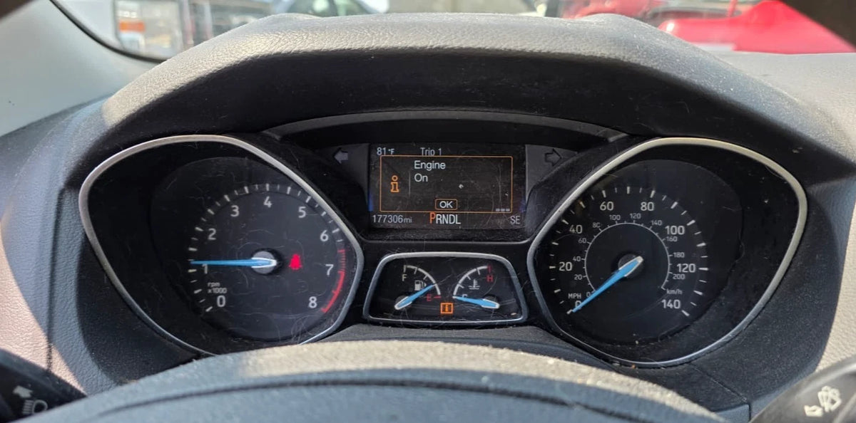 2016 FORD FOCUS DASH SPEEDOMETER CLUSTER GAUGES 177K MILES F1ET-10849-CTK OEM