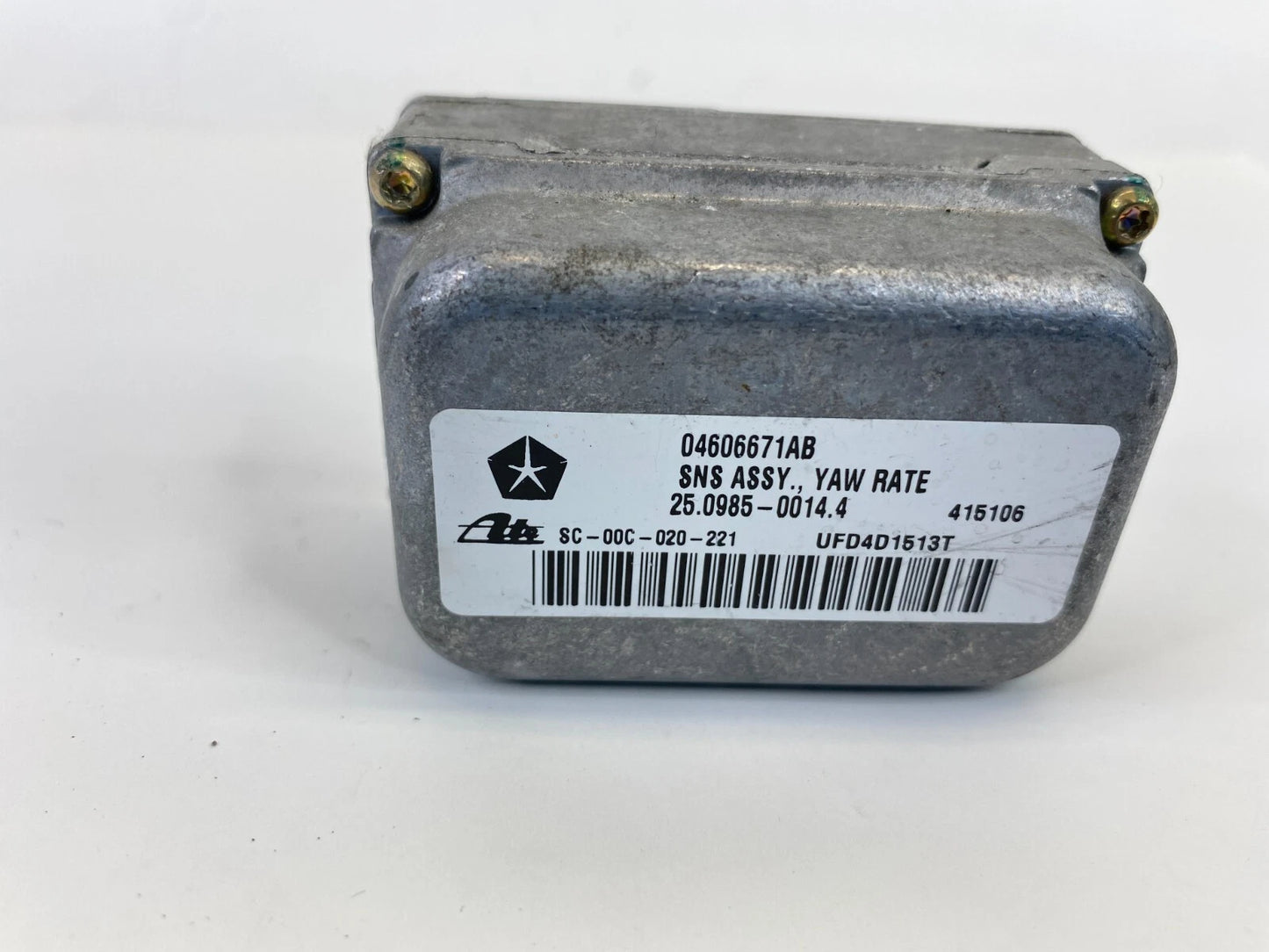 2005 2006 DODGE MAGNUM 3.5L YAW RATE STABILITY SENSOR MODULE 04606671AB OEM