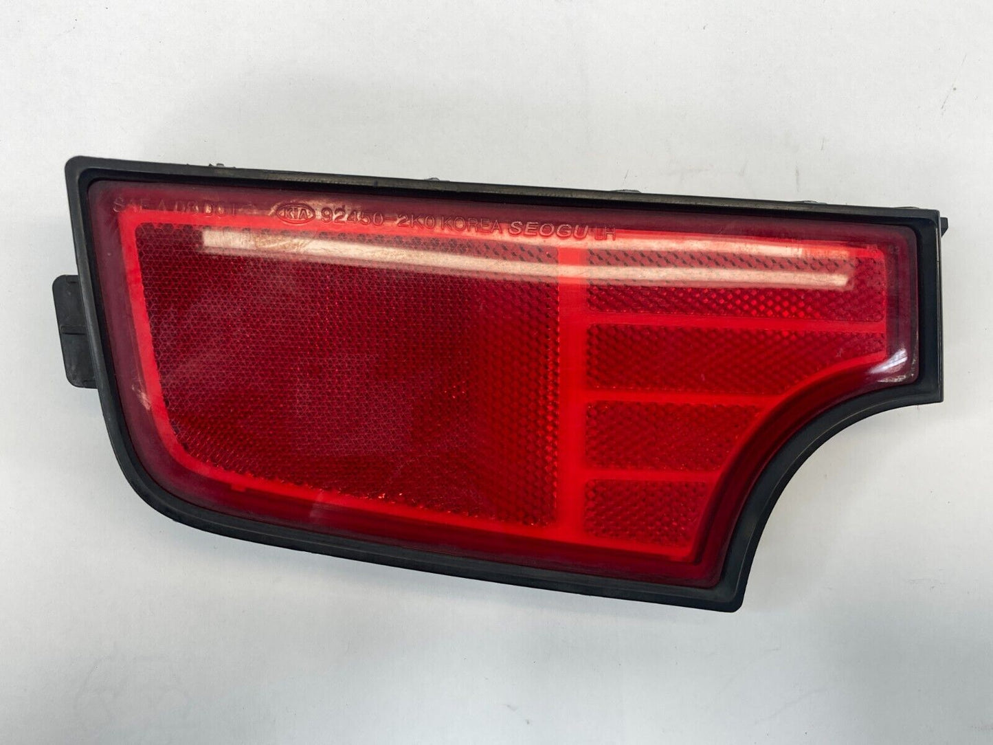 2010 2011 Kia Soul Rear Bumper Reflector Light Lamp Left Side LH 92450-2K0